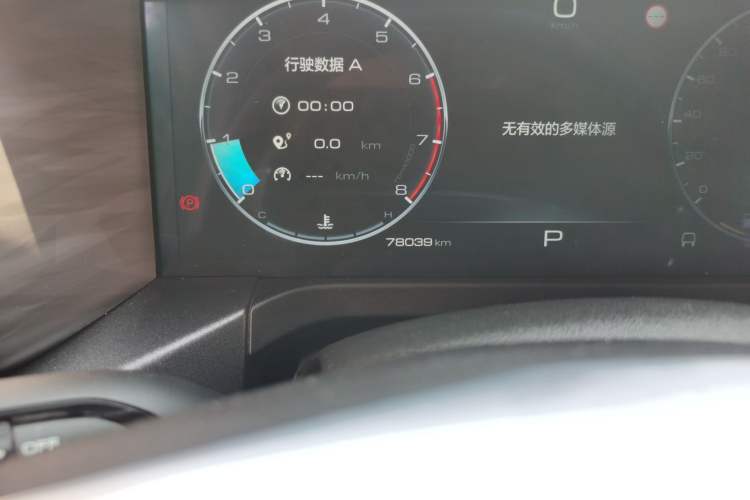 Used Tank 300 2021 Off-Road Edition 2.0T Challenger Odometer Close Up