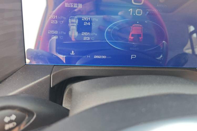 Used Tank 300 2021 Off-Road Edition 2.0T Conqueror Odometer Close Up