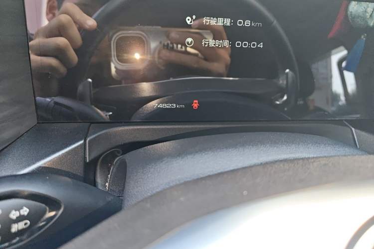 Used Tank 300 2021 Off-Road Edition 2.0T Challenger Odometer Close Up