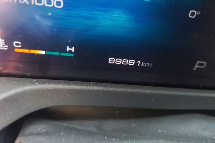 Used Tank 300 2021 Off-Road Edition 2.0T Conqueror Odometer Close Up