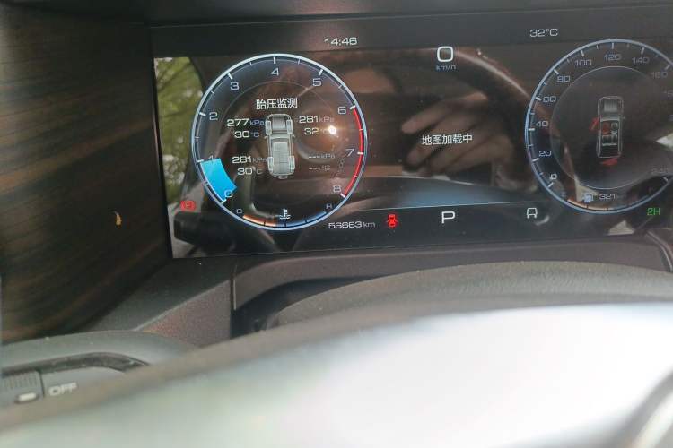 Used Tank 300 2021 Off-Road Edition 2.0T Conqueror Odometer Close Up