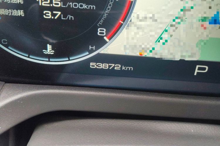Used Tank 300 2021 Off-Road Edition 2.0T Conqueror Odometer Close Up