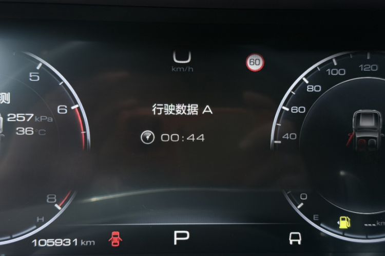Used Tank 300 2021 City Edition 2.0T—Truly Stylish Odometer Close Up