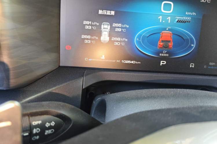 Used Tank 300 2021 Off-Road Edition 2.0T Challenger Odometer Close Up