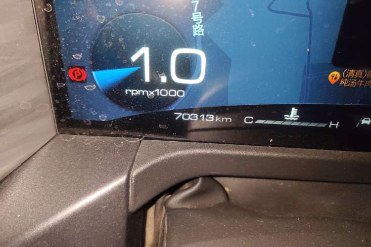 Used Tank 300 2021 Off-Road Edition 2.0T Conqueror Odometer Close Up