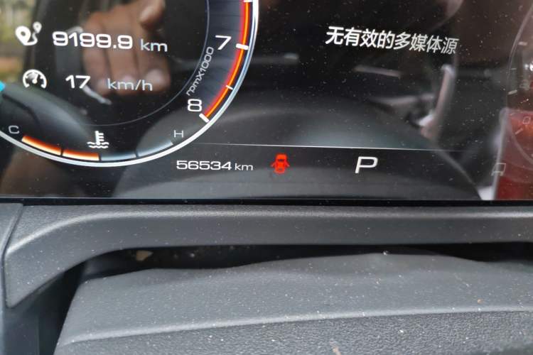 Used Tank 300 2021 Off-Road Edition 2.0T Conqueror Odometer Close Up