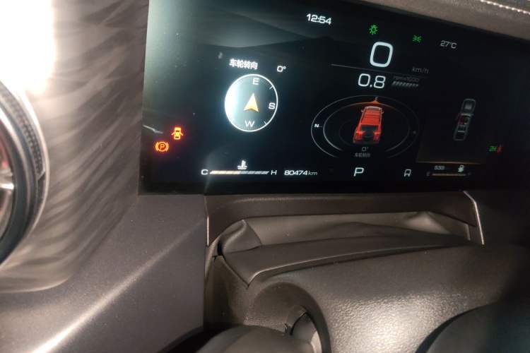 Used Tank 300 2021 Off-Road Edition 2.0T Challenger Odometer Close Up