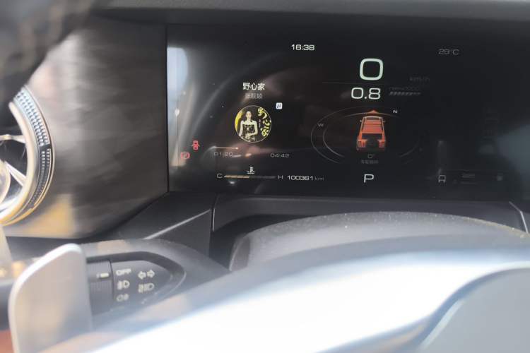 Used Tank 300 2021 Off-Road Edition 2.0T Conqueror Odometer Close Up
