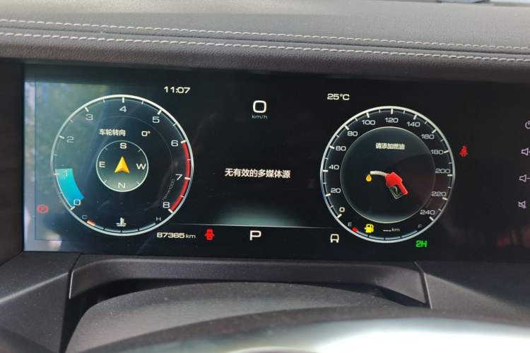 Used Tank 300 2021 Off-Road Edition 2.0T Conqueror Odometer Close Up