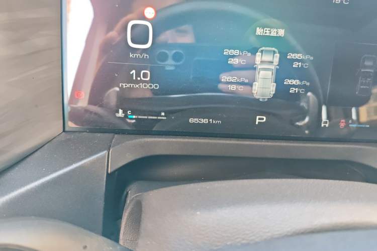 Used Tank 300 2021 Off-Road Edition 2.0T Conqueror Odometer Close Up