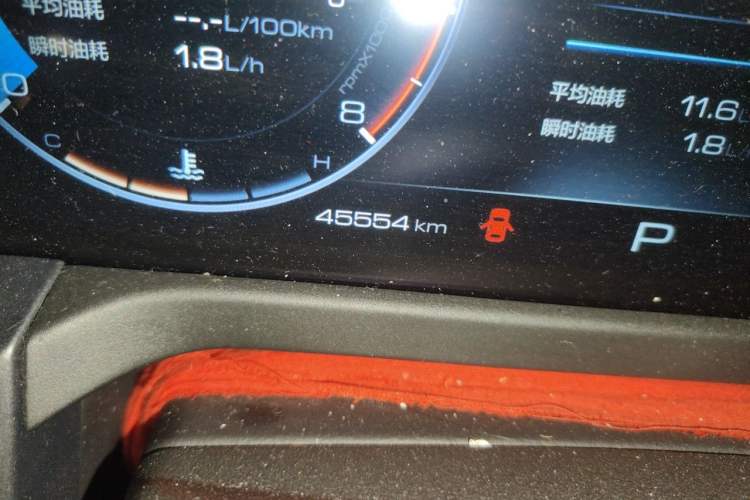 Used Tank 300 2021 Off-Road Edition 2.0T Conqueror Odometer Close Up