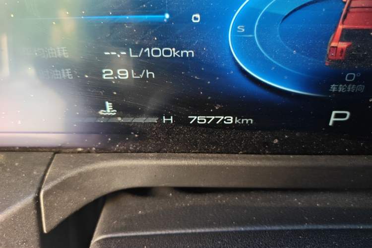 Used Tank 300 2021 Off-Road Edition 2.0T Conqueror Odometer Close Up