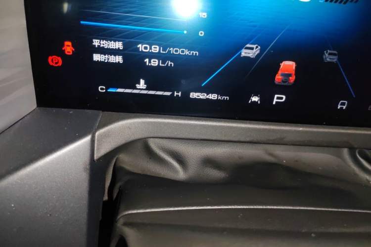 Used Tank 300 2021 City Edition 2.0T Essential Model Odometer Close Up
