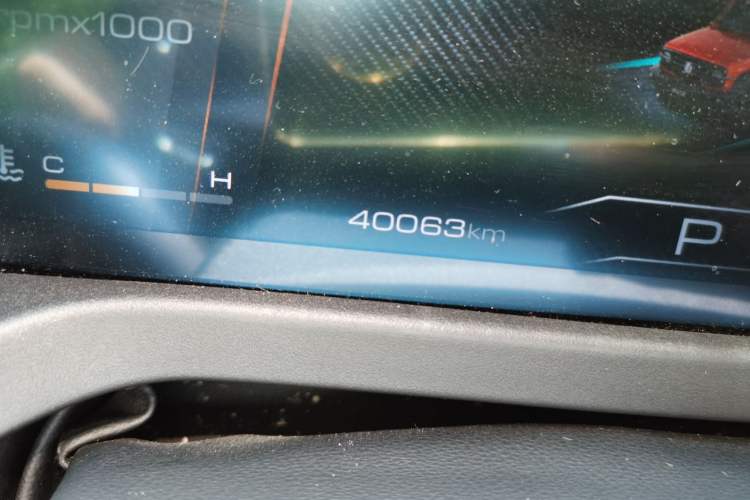 Used Tank 300 2021 Off-Road Edition 2.0T Challenger Odometer Close Up