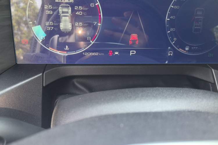 Used Tank 300 2021 Off-Road Edition 2.0T Challenger Odometer Close Up