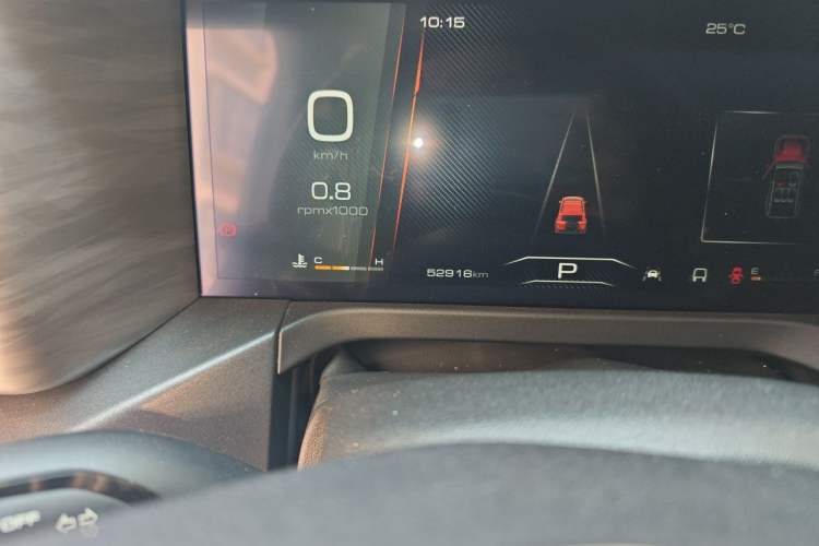 Used Tank 300 2021 Off-Road Edition 2.0T Challenger Odometer Close Up
