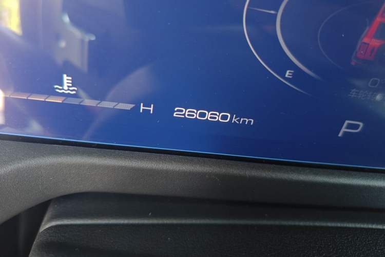 Used Tank 300 2021 Off-Road Edition 2.0T Challenger Odometer Close Up