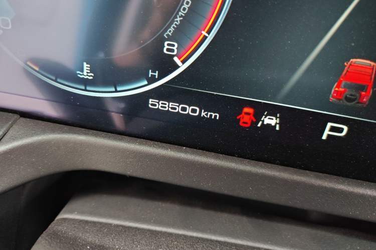 Used Tank 300 2021 Off-Road Edition 2.0T Challenger Odometer Close Up