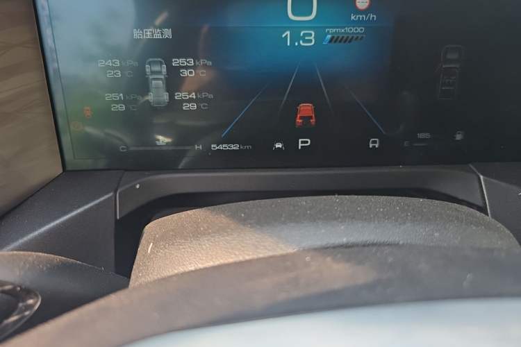 Used Tank 300 2021 Off-Road Edition 2.0T Challenger Odometer Close Up