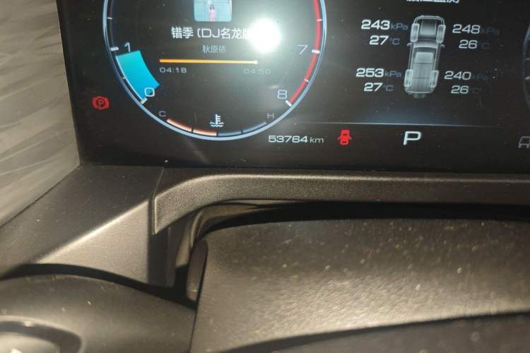 Used Tank 300 2021 Off-Road Edition 2.0T Challenger Odometer Close Up
