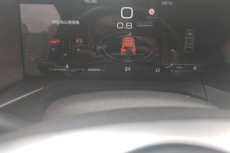 Used Tank 300 2021 Off-Road Edition 2.0T Conqueror Odometer Close Up