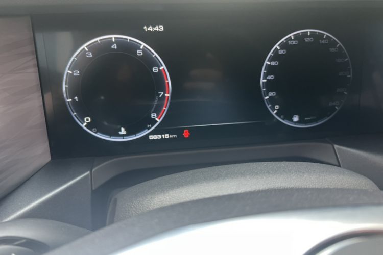 Used Tank 300 2021 Off-Road Edition 2.0T Conqueror Odometer Close Up