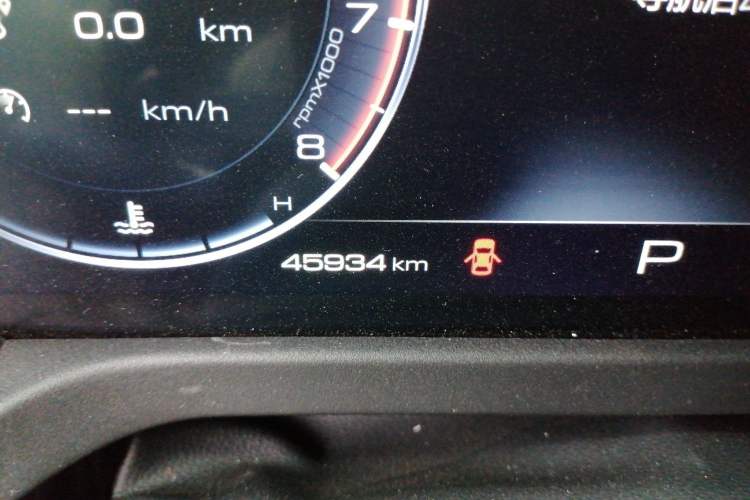 Used Tank 300 2021 City Edition 2.0T—Truly Stylish Odometer Close Up