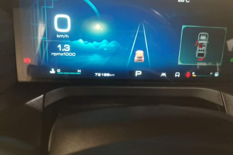 Used Tank 300 2021 Off-Road Edition 2.0T Conqueror Odometer Close Up
