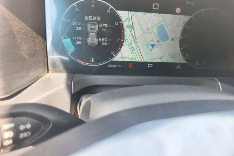 Used Tank 300 2021 City Edition 2.0T—Truly Stylish Odometer Close Up