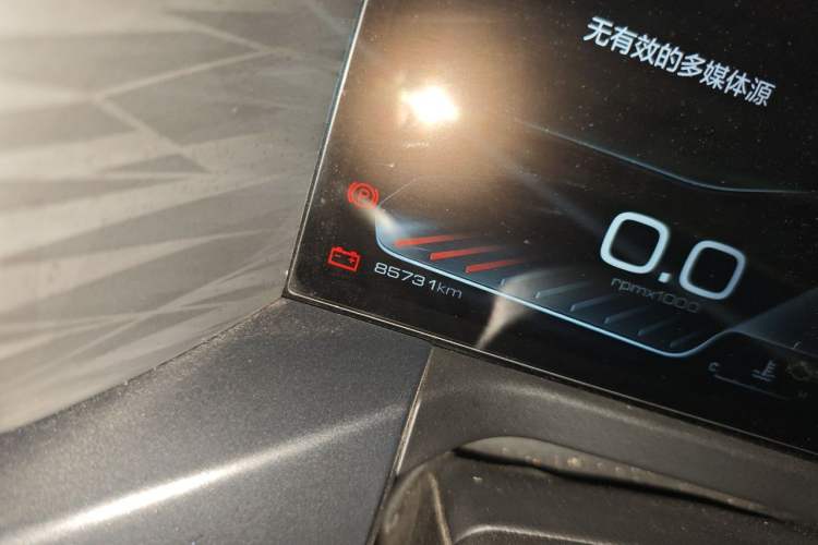 Used Tank 300 2021 City Edition 2.0T—Truly Stylish Odometer Close Up