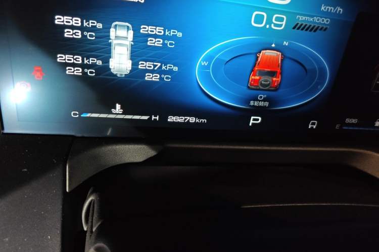 Used Tank 300 2021 City Edition 2.0T—Truly Stylish Odometer Close Up