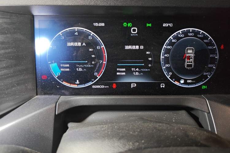 Used Tank 300 2021 Off-Road Edition 2.0T Challenger Odometer Close Up