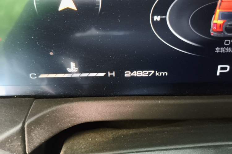 Used Tank 300 2021 Off-Road Edition 2.0T Challenger Odometer Close Up