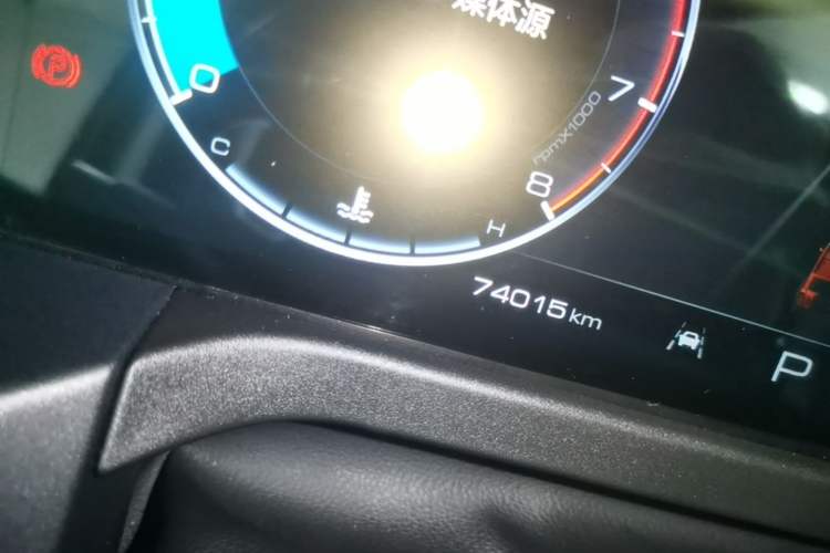 Used Tank 300 2021 Off-Road Edition 2.0T Conqueror Odometer Close Up