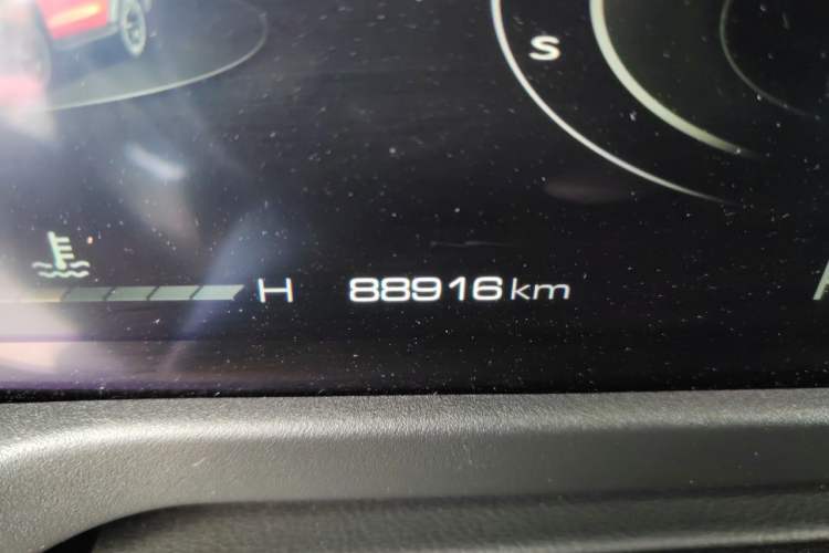Used Tank 300 2021 Off-Road Edition 2.0T Conqueror Odometer Close Up