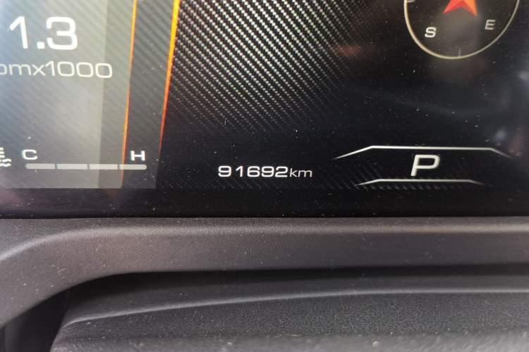 Used Tank 300 2021 Off-Road Edition 2.0T Conqueror Odometer Close Up