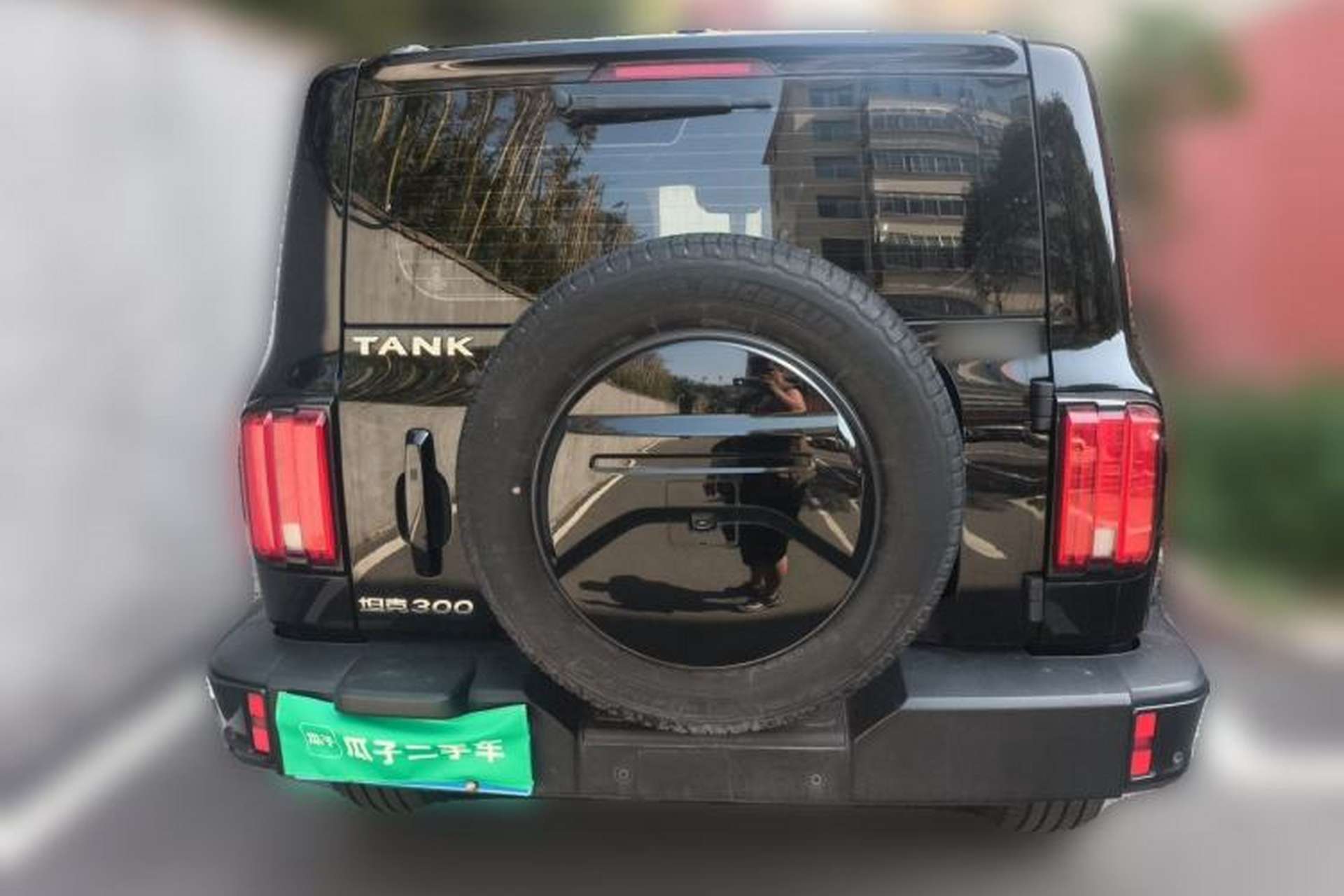 Used Tank 300 2021 City Edition 2.0T—Truly Stylish Rear