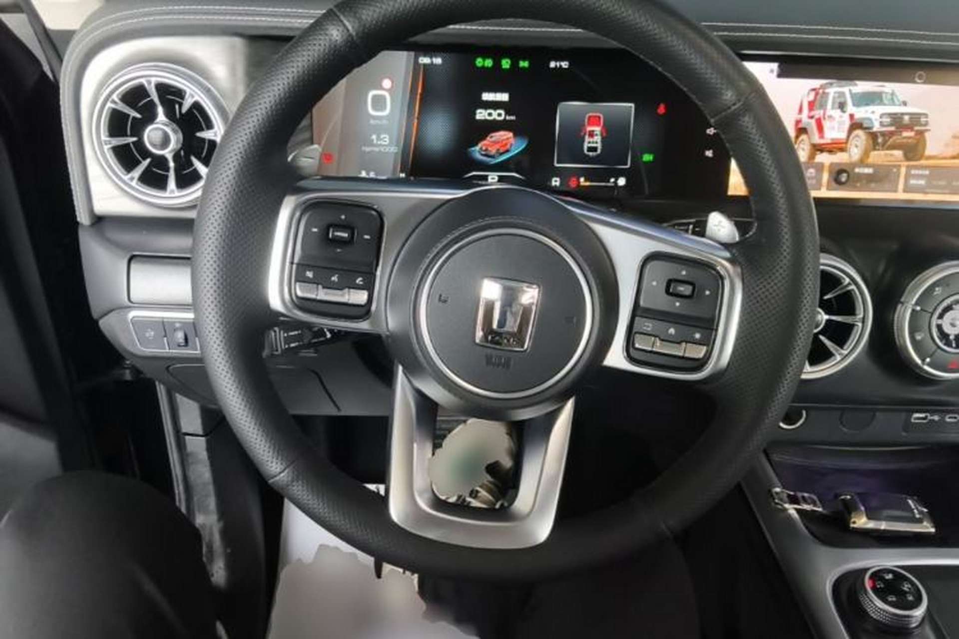 Used Tank 300 2021 Off-Road Edition 2.0T Conqueror Steering Wheel