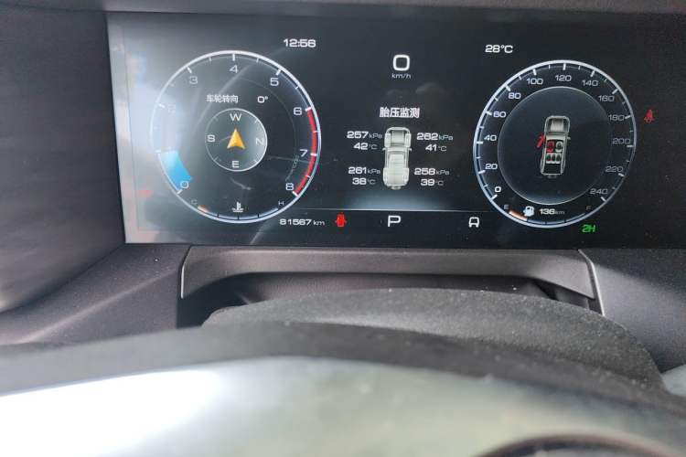 Used Tank 300 2021 Off-Road Edition 2.0T Conqueror Odometer Close Up