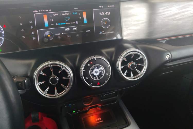 Used Tank 300 2021 Off-Road Edition 2.0T Conqueror Audio And AC Panel