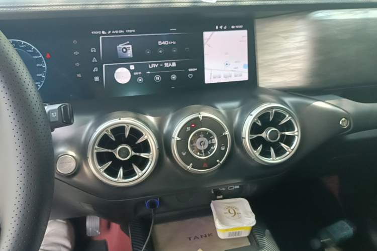 Used Tank 300 2021 Off-Road Edition 2.0T Conqueror Audio And AC Panel