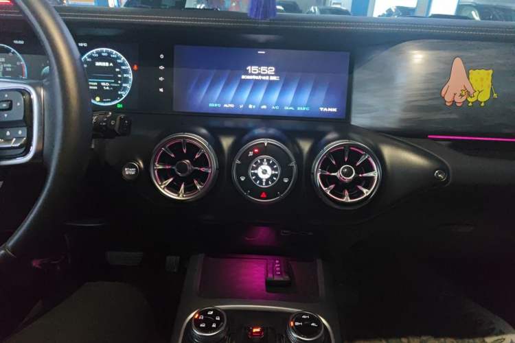 Used Tank 300 2021 Off-Road Edition 2.0T Conqueror Audio And AC Panel