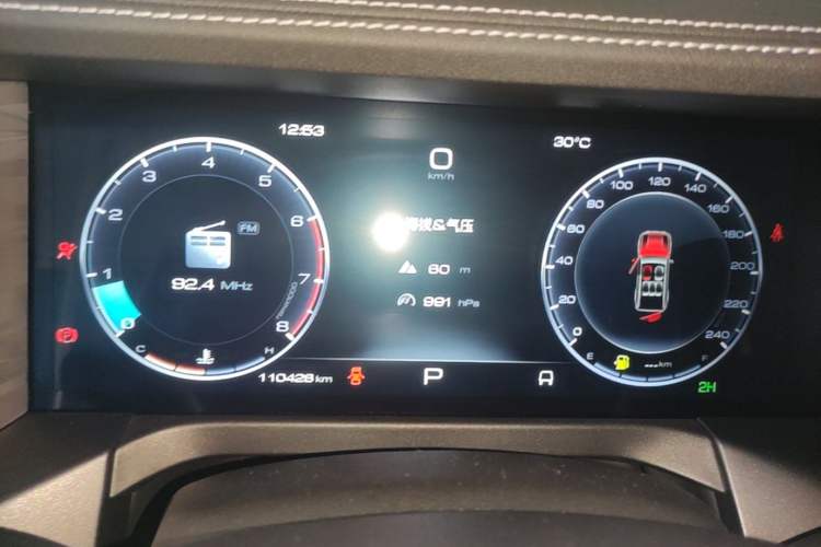 Used Tank 300 2021 Off-Road Edition 2.0T Challenger Instrument Cluster