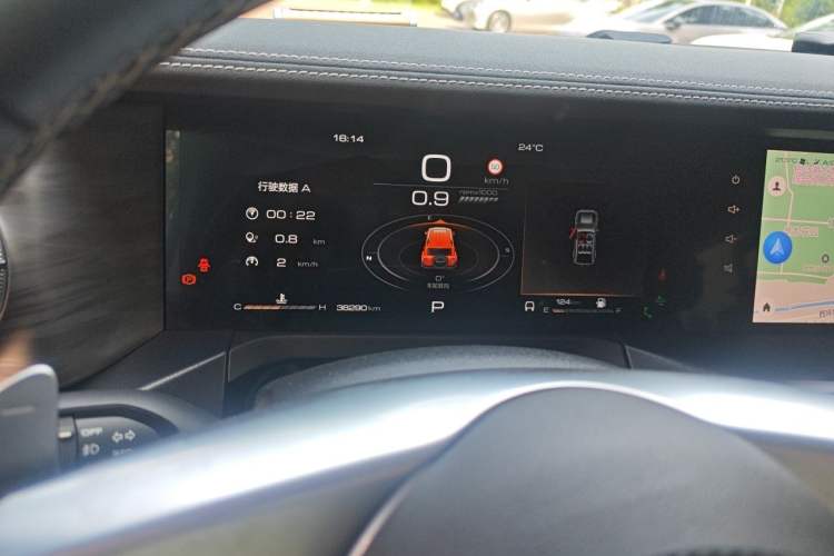 Used Tank 300 2021 City Edition 2.0T—Truly Stylish Instrument Cluster