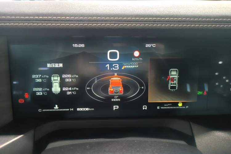Used Tank 300 2021 Off-Road Edition 2.0T Challenger Instrument Cluster