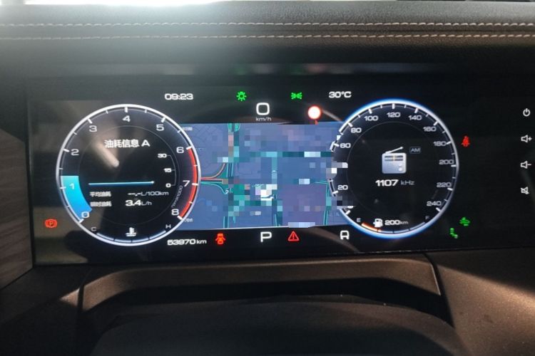 Used Tank 300 2021 City Edition 2.0T—Truly Stylish Instrument Cluster