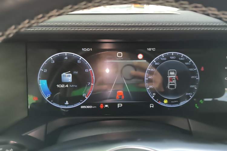 Used Tank 300 2021 City Edition 2.0T—Truly Stylish Instrument Cluster