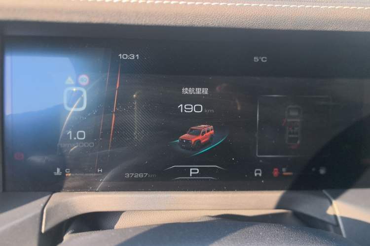Used Tank 300 2021 Off-Road Edition 2.0T Challenger Instrument Cluster