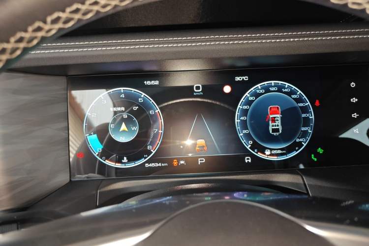Used Tank 300 2021 City Edition 2.0T—Truly Stylish Instrument Cluster