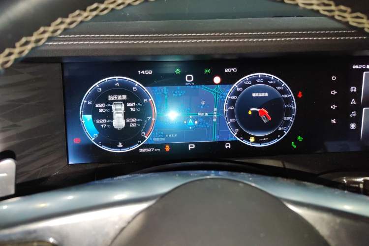 Used Tank 300 2021 City Edition 2.0T—Truly Stylish Instrument Cluster